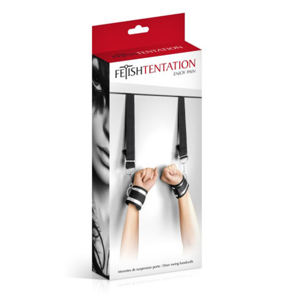 Menottes de suspension de porte Fetish Tentation 